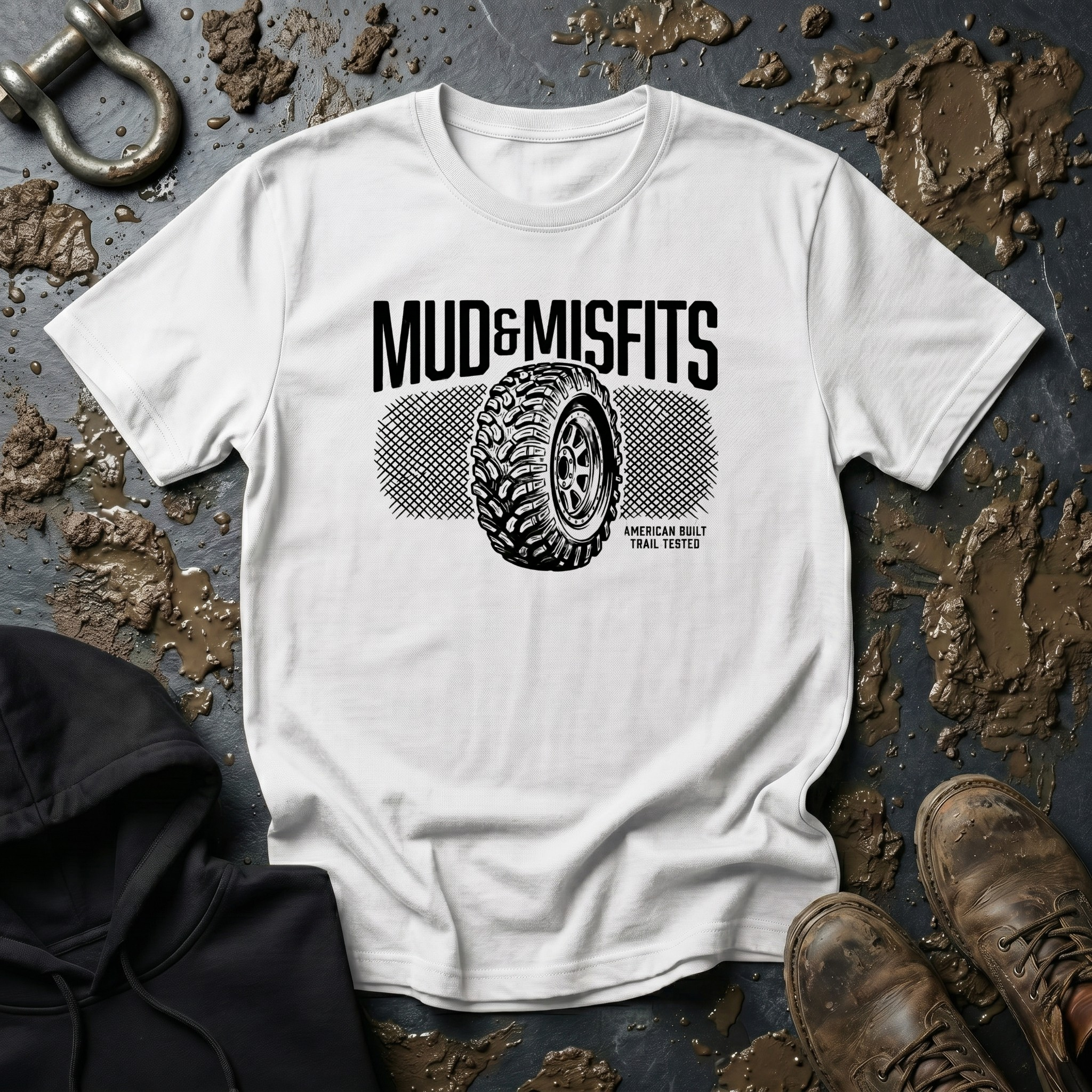Mud & Misfits Big Tire American Built T-shirt