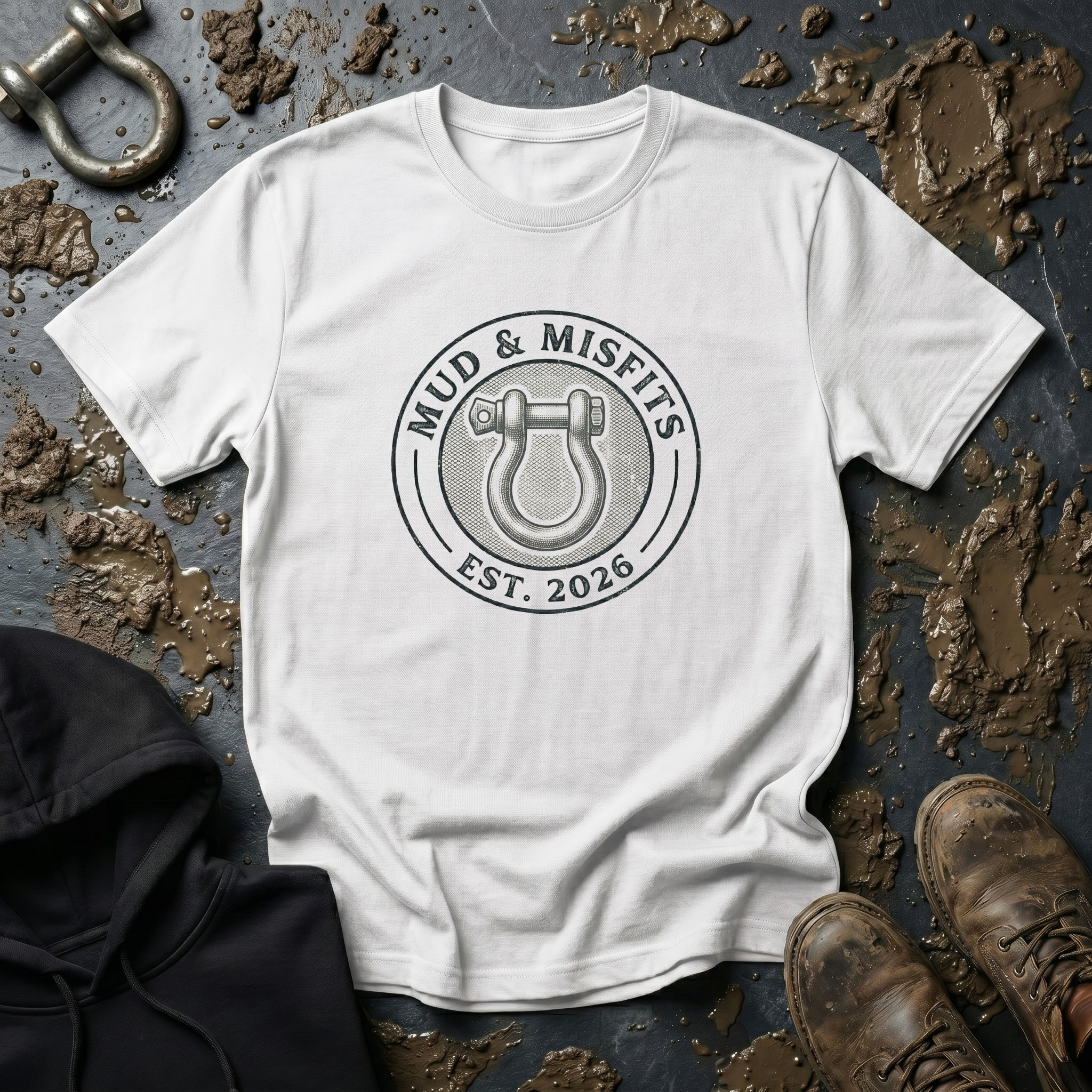 Mud & Misfits Shackle Hook T-shirt
