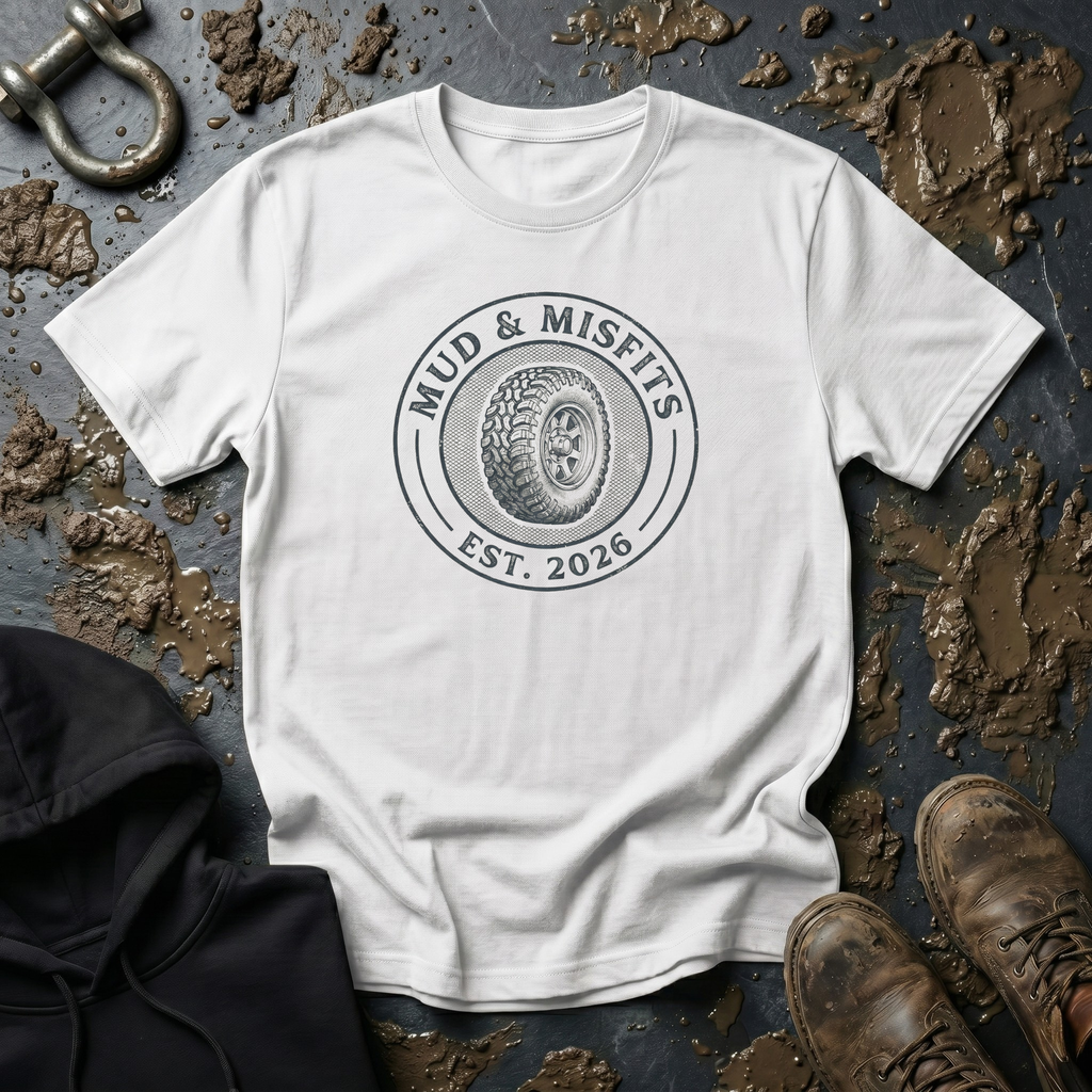 Mud & Misfits Mud Tire T-shirt