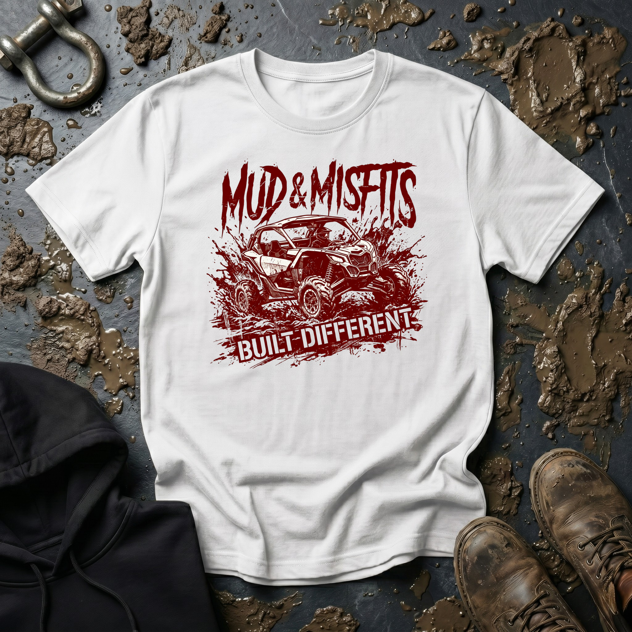 Mud & Misfits Built Different SxS T-shirt